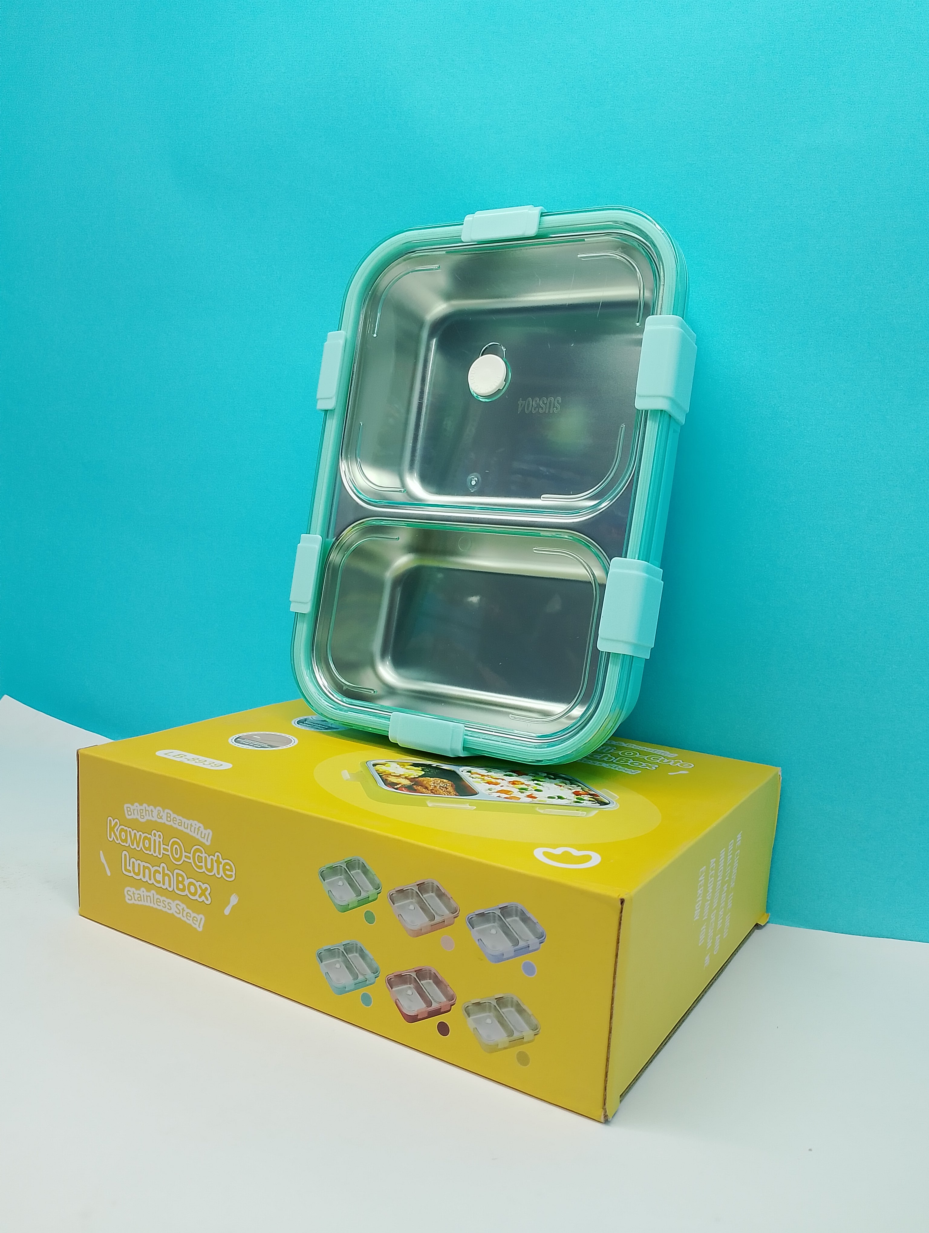 Bright & Beautiful Stainless Steel Lunch Box