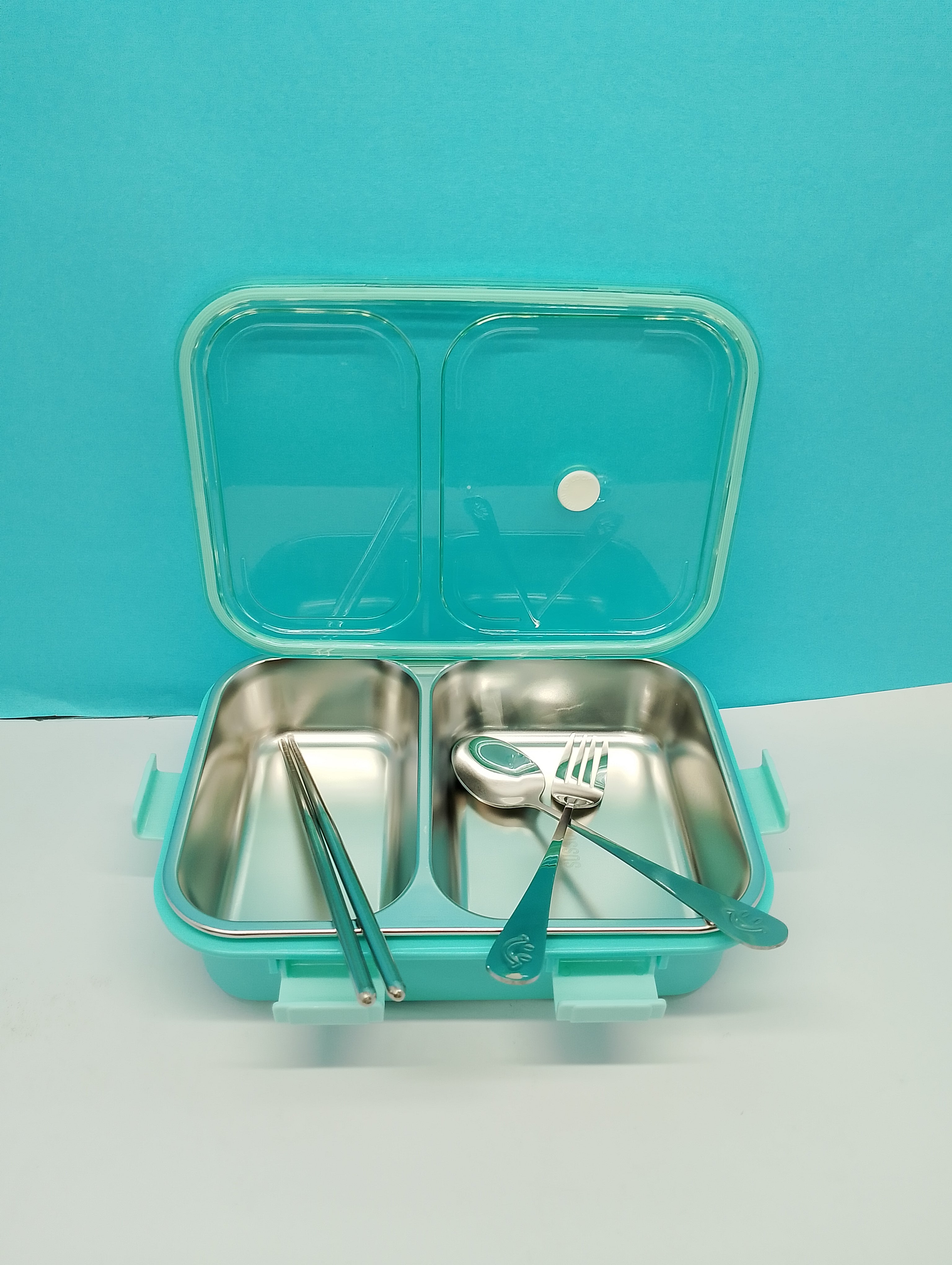 Bright & Beautiful Stainless Steel Lunch Box