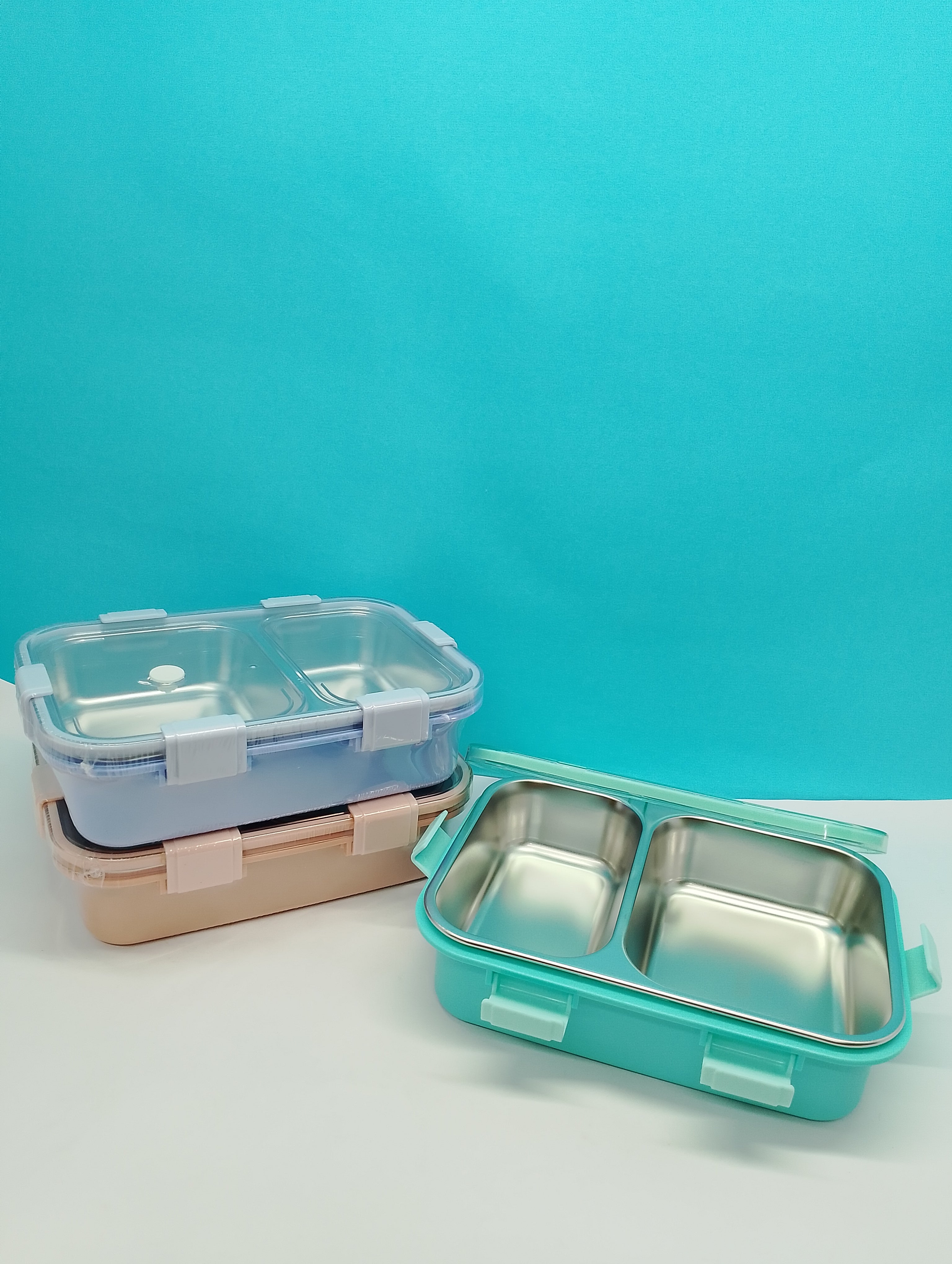 Bright & Beautiful Stainless Steel Lunch Box
