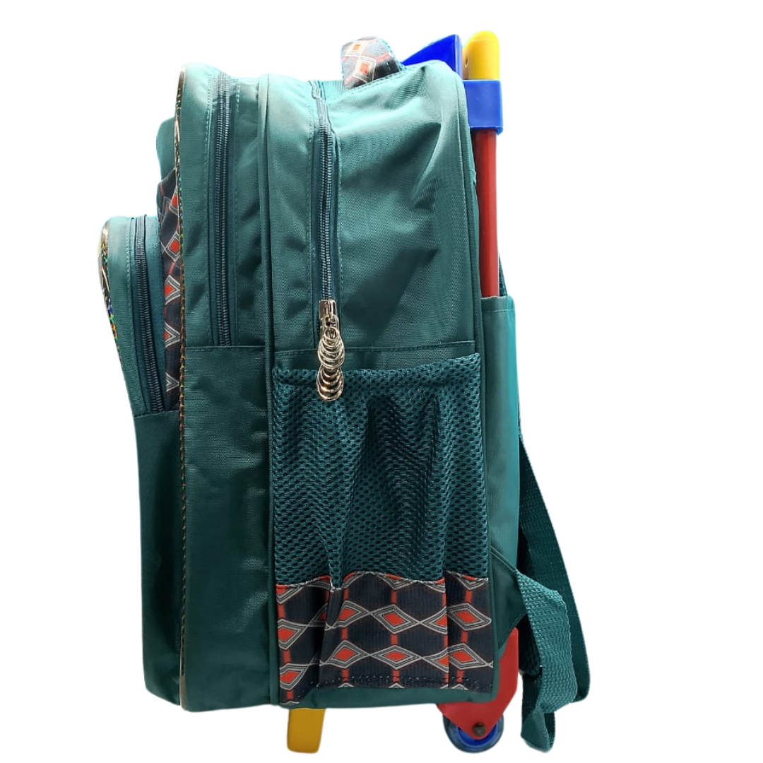 Lion 3D Printed Trolley School Bag