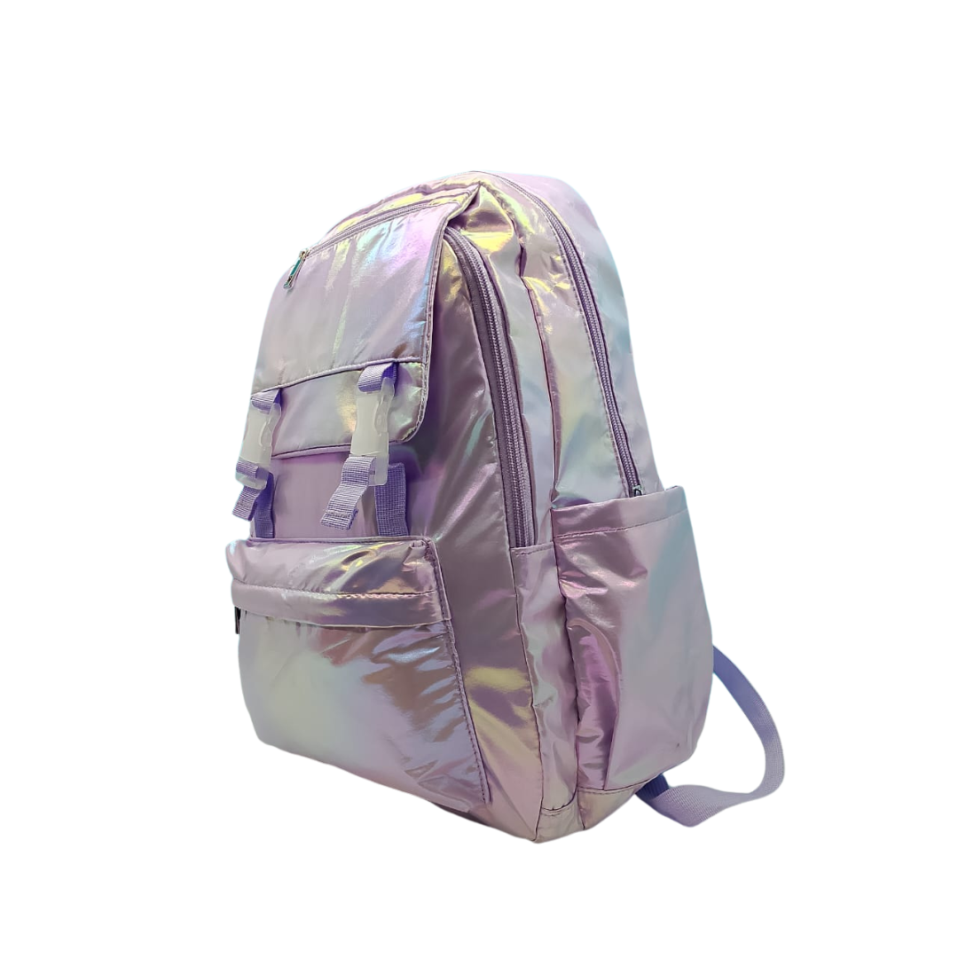 Light Shine School Bags For Girls Purple Sardar Ji Toys