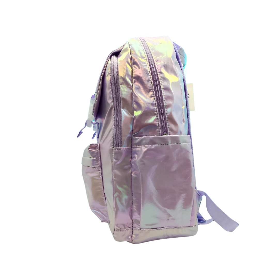 Light Shine School Bags For Girls(Purple)