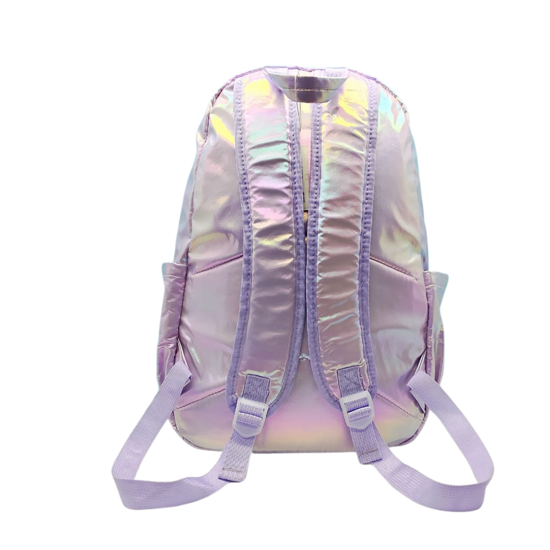 Light Shine School Bags For Girls(Purple)