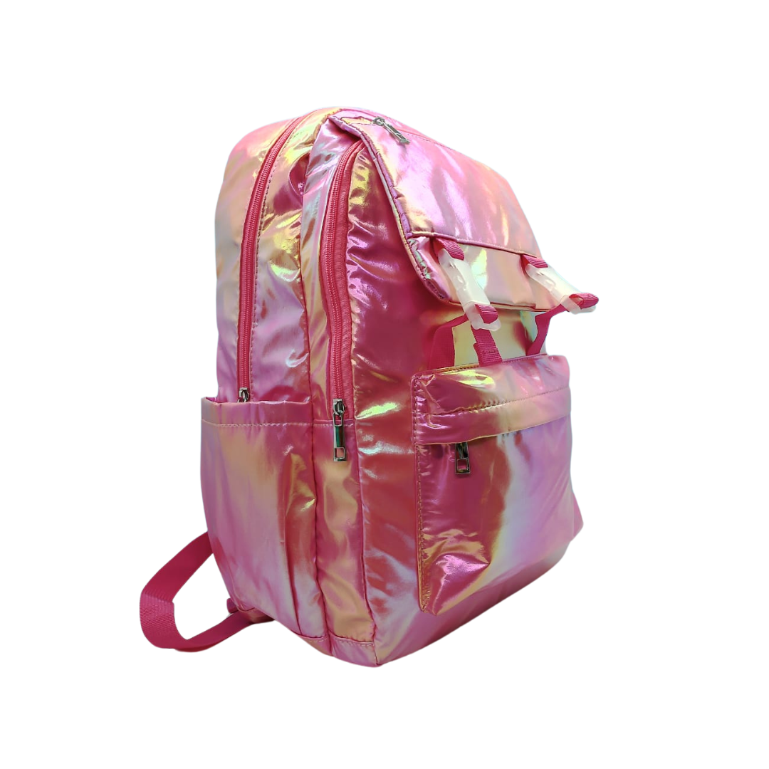 Light Shine School Bags For Girls(Pink)