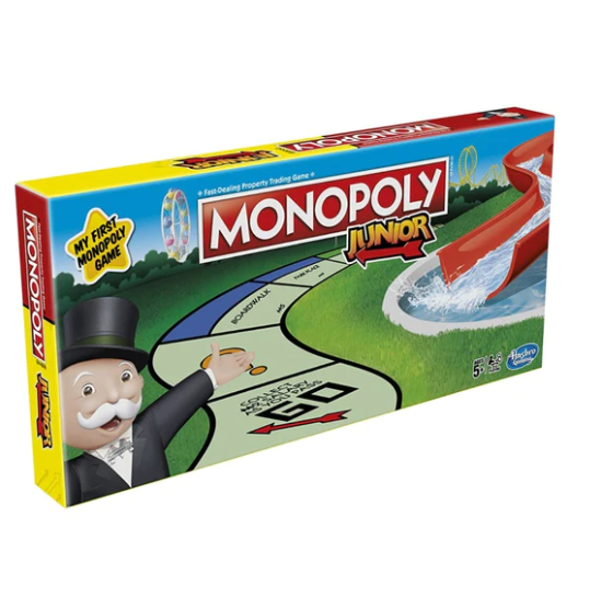 बच्चों के लिए जूनियर मोनोपोली बोर्ड गेम