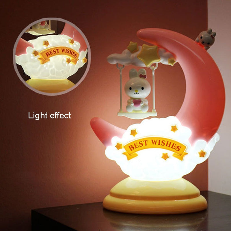 Cartoon Moon Table Lamp
