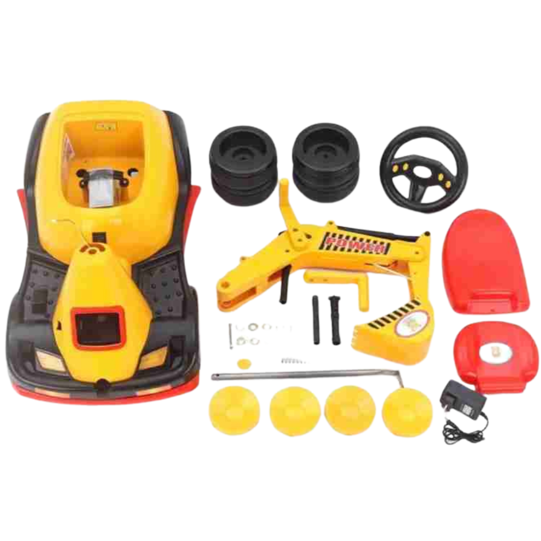 Rechargeable Battery Operated JCB For Kids