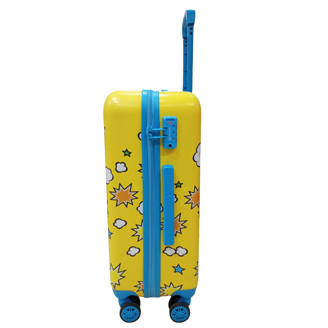 Pikachu Printed Kids Trolley Bag 56 cm
