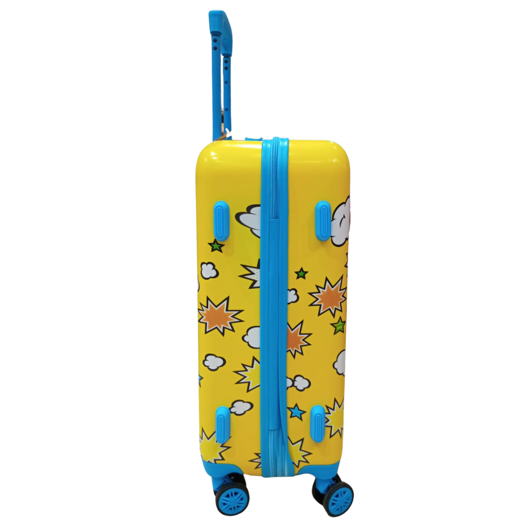 Pikachu Printed Kids Trolley Bag 56 cm