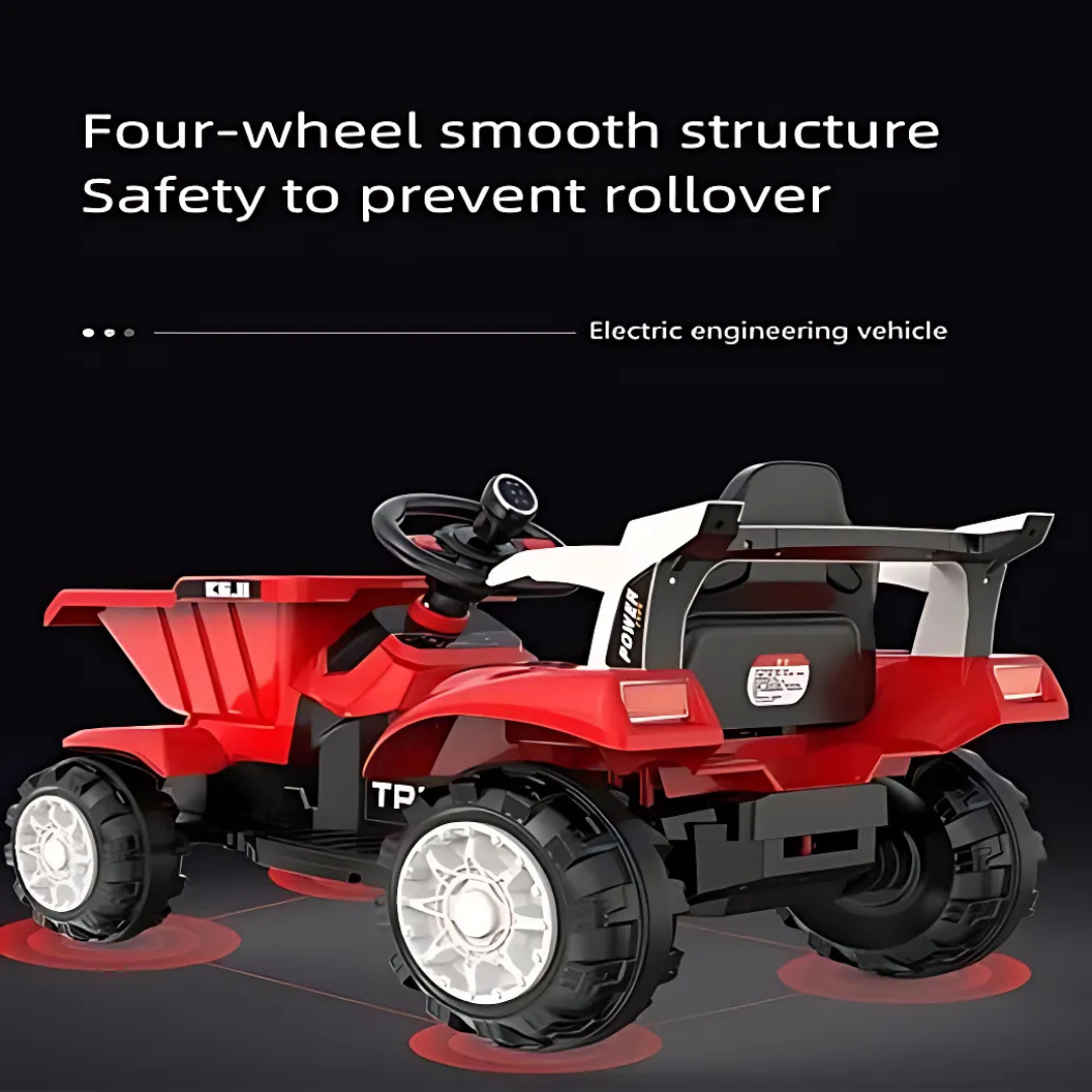 Electric Tractor for Kids- Ride on Dumper