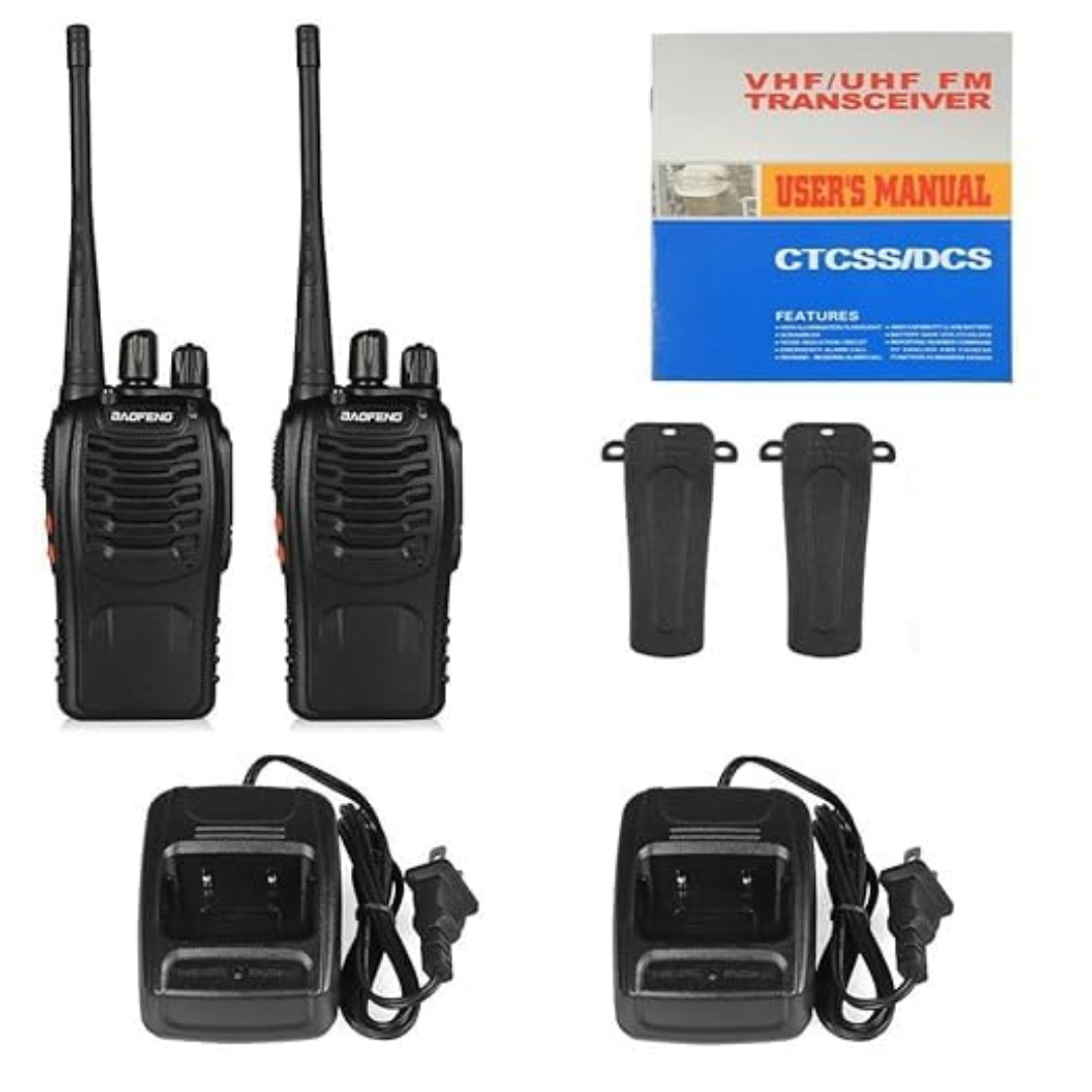 Walkie Talkie for Kids and Adults with Long Range and Rechargeable Battery