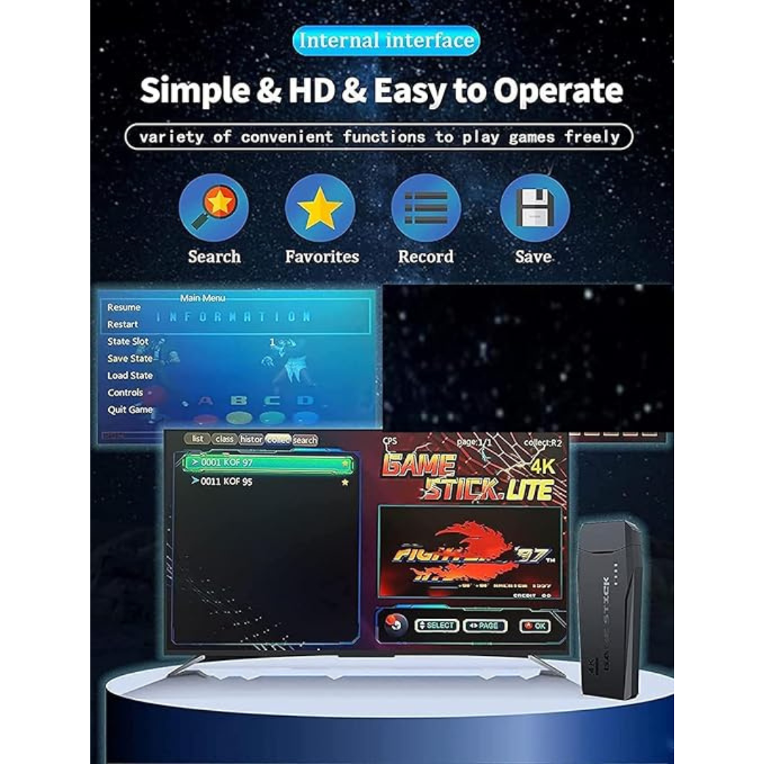 Wireless Console Game Stick Video Game Console