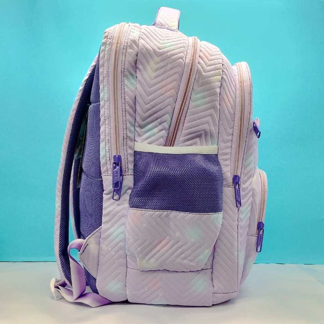New Stylish Backpack For Kids,School Going Boys & Girls with Large Storage Capacity(Purple)