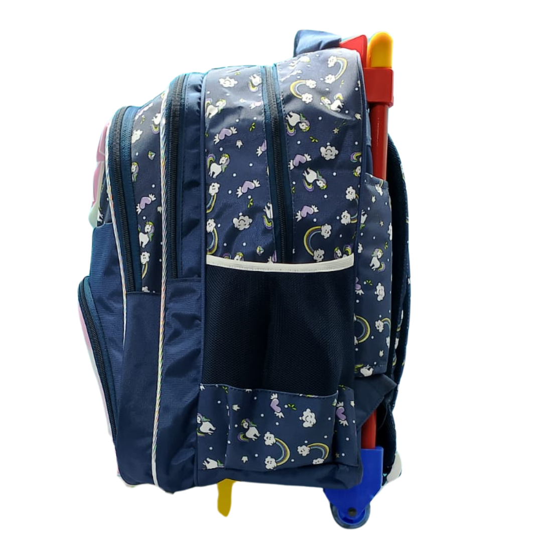 My Magical Unicorn Printed Trolley Bag For Kids