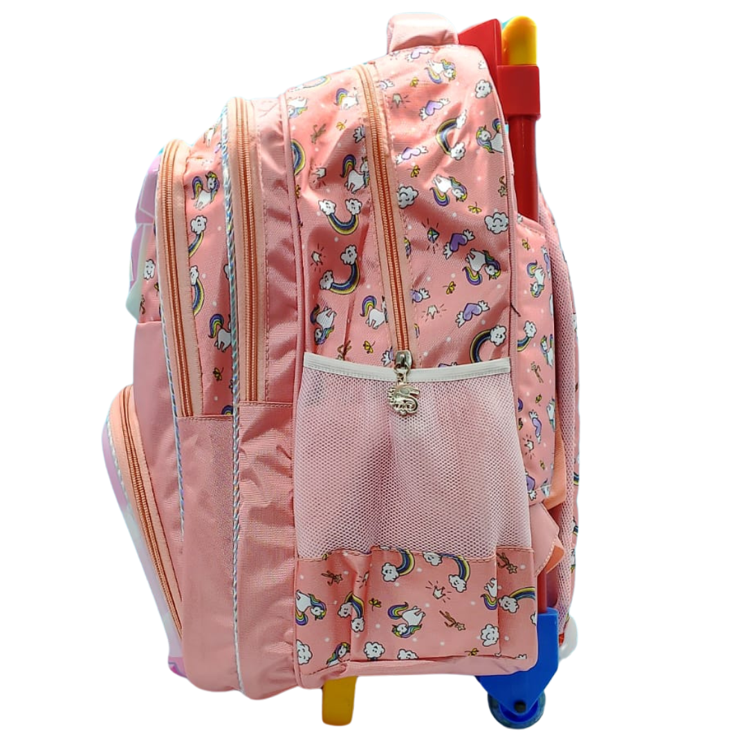 My Magical Unicorn Printed Trolley Bag For Kids