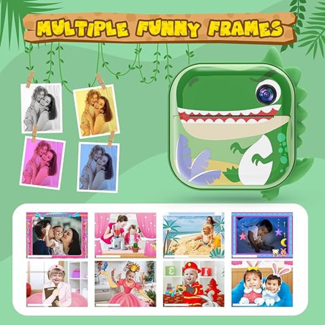 Cute Dinosaur Kid Instant Camera