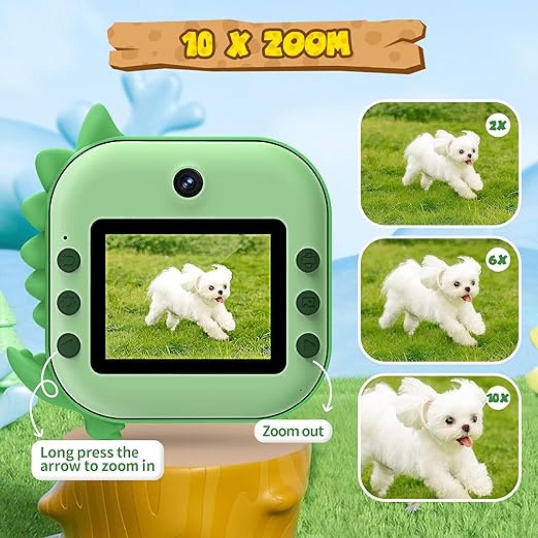 Cute Dinosaur Kid Instant Camera