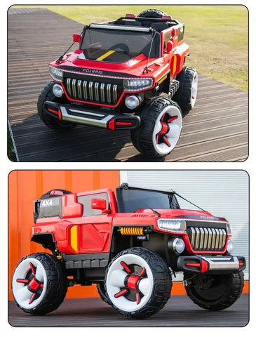 5388 KIDS JEEP  Jumbo-Sized 2-seater is perfect for kids aged 1-11 years old.