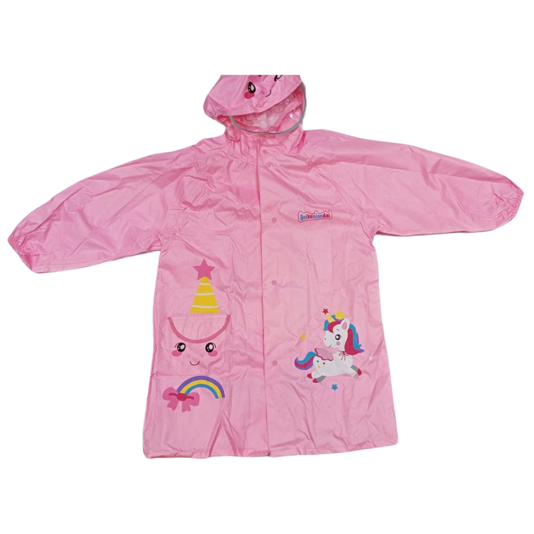 Kids Raincot ( Pink )