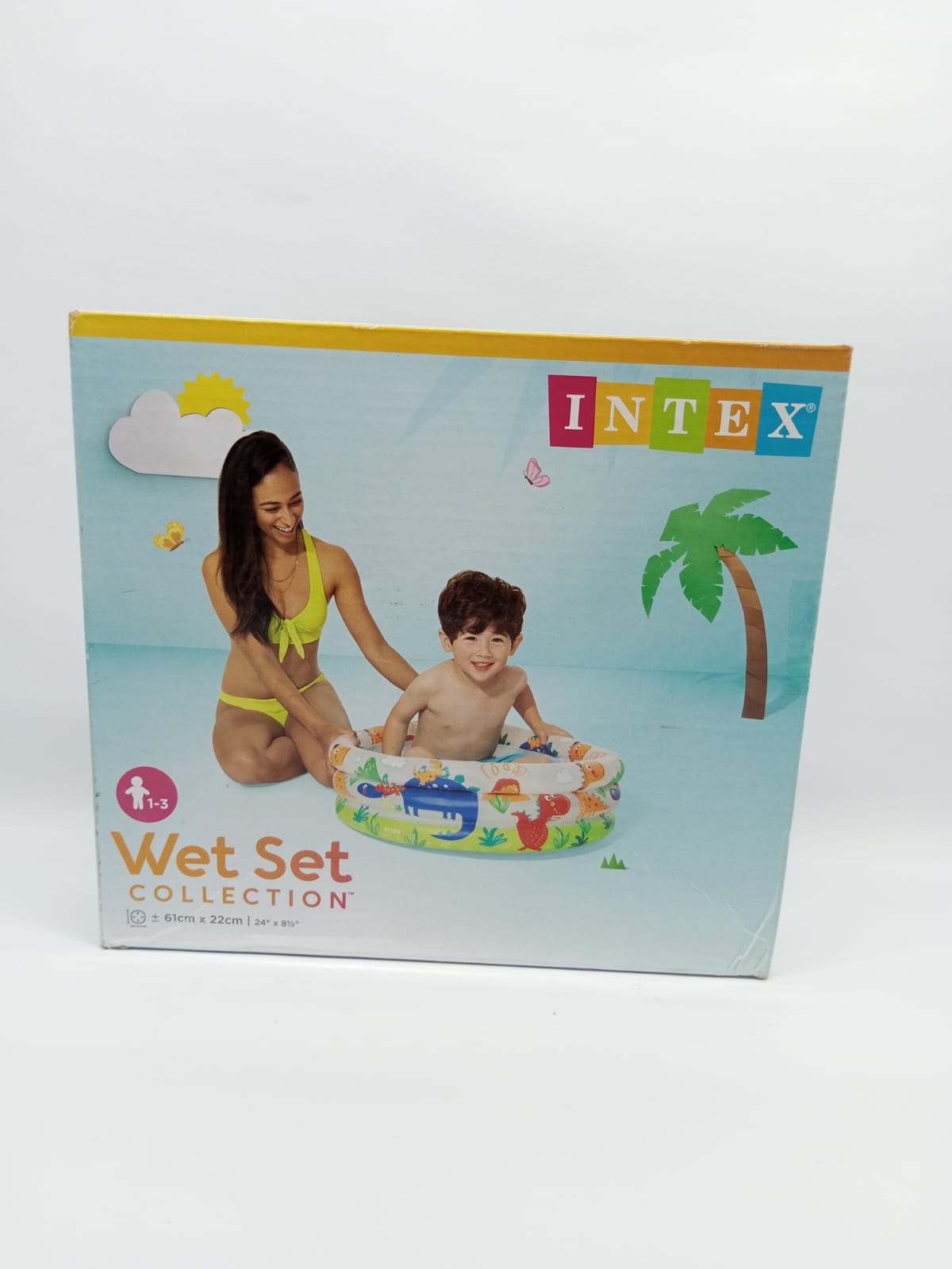 Dino Buddies 3-Ring Baby Pool