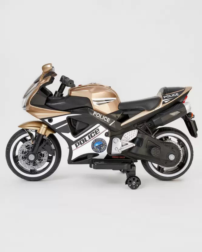 V10 Rechargeable Battery-Powered Kids Premium Ride-On Bike