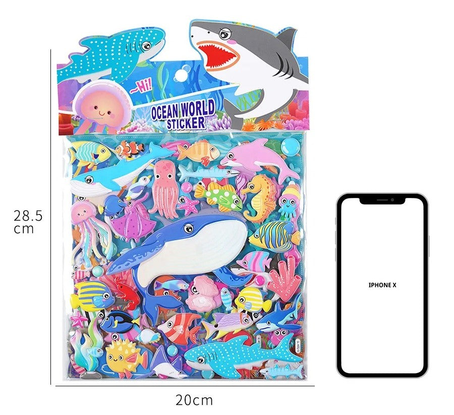 Multicolor & Multi Design Stickers