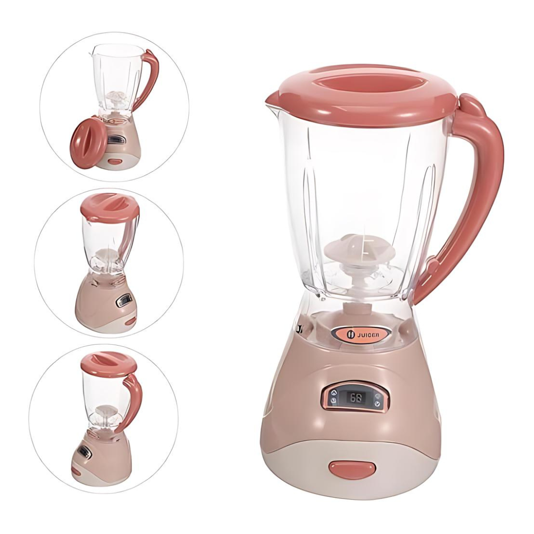 Kids Simulation Electric Toys Mini Juicer Kitchen Appliance Cartoon Plastic Child - Pack of 1 - Color May Vary