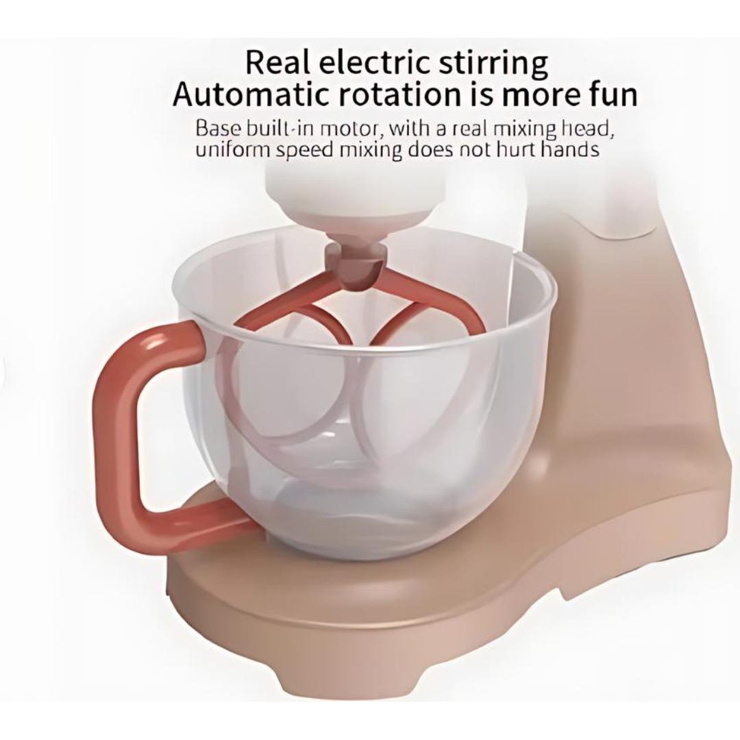 Kitchen Mini Electric Blender Machine With Light Sound Pretend Play Cooking House Toy For Kids Gift