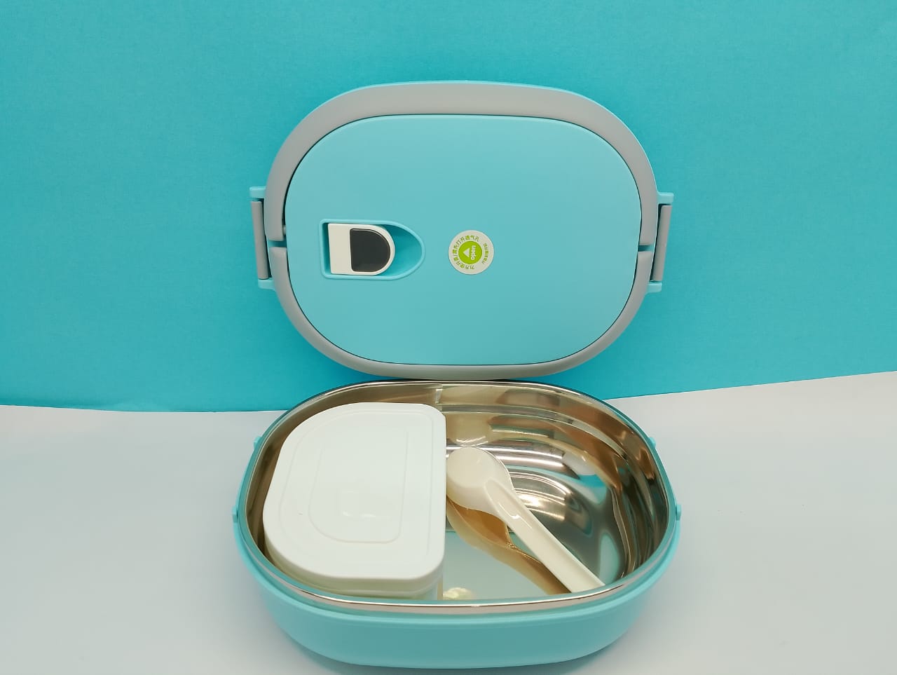 SJT Airproof Vaccum, Inner Stainless Steel Lunch Box 900ML