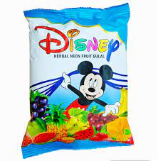 Shri Ganesha Herbal Neon Fruit Gulal Colors (Safe & Organic) For Childrens, Pack of 5