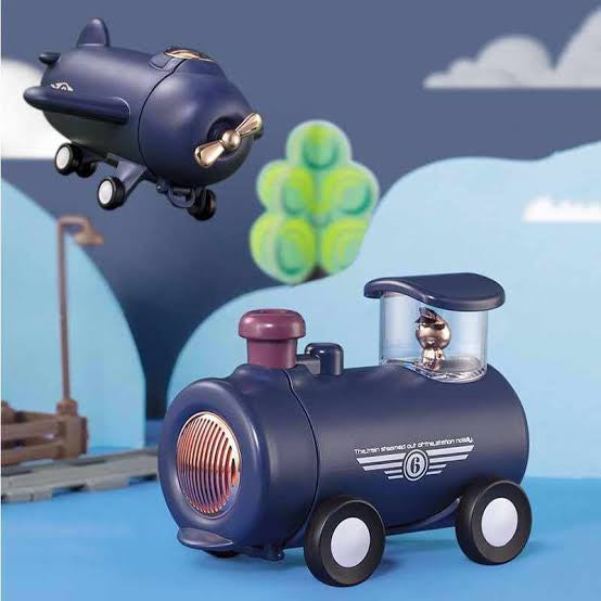 Stainless Steel Vacuum Flask Train Shaped Water Bottle