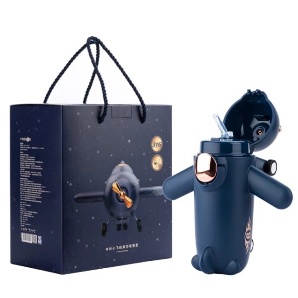 Kids Plane Insulated Sipper Bottles.