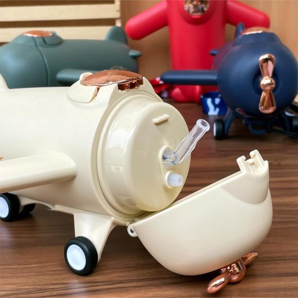 Kids Plane Insulated Sipper Bottles.