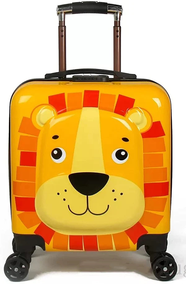 GBT 5832 Kids Travel Luggage Suitcase 4 Animal Shapes