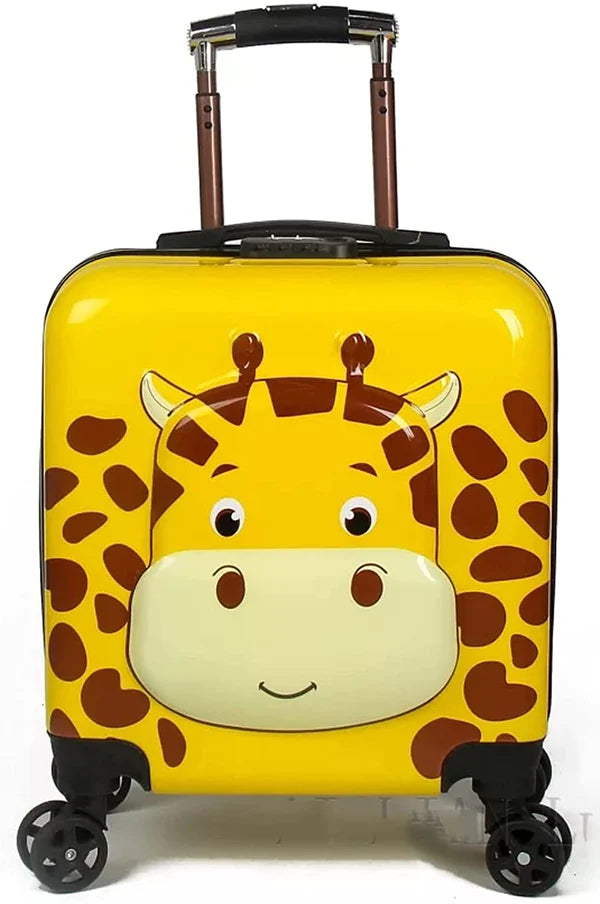 GBT 5832 Kids Travel Luggage Suitcase 4 Animal Shapes