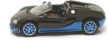 Open Bugatti with open door 1:16 5-channel R/C  (Blue, Black)