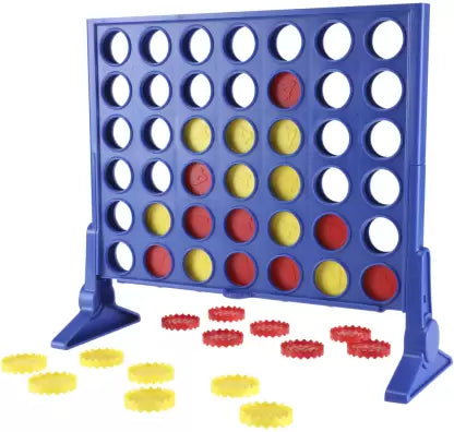 The Classic Game of Connect 4, Connect 4 Grid,Get 4 in a Row Strategy Game for 2 Players Ages 6 & Up Strategy & War Games Board Game
