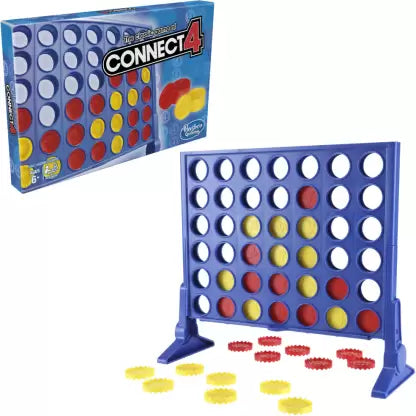 The Classic Game of Connect 4, Connect 4 Grid,Get 4 in a Row Strategy Game for 2 Players Ages 6 & Up Strategy & War Games Board Game