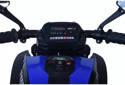 6688 3 Wheel Battery Operated Ride On Bike for Kids, 1 to 2.5 Years Bike Battery Operated Ride On  (Black)