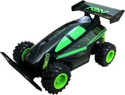 Racer Perfect Match Equation Vehicle 4 functions Radio Control Hot Speed Racing Car with Shocker Suspension  (black, green)