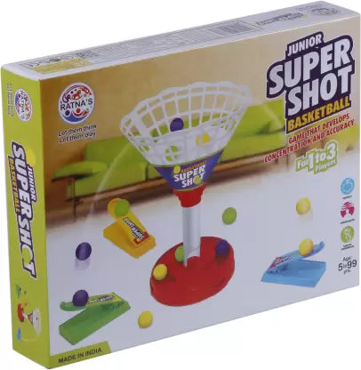 Ratnas Super Shot Basketball Jr Press And Launch for Kids (1629)  (Multicolor)
