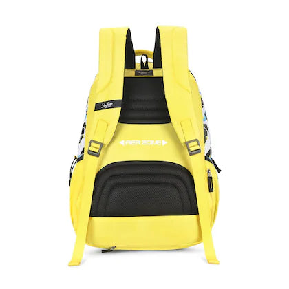 SKYBAGS WOKE PRO 01 SCHOOL BACKPACK YELLOW BLUE