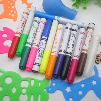 Spray Pop Colors highlighter for kids 12 Colors